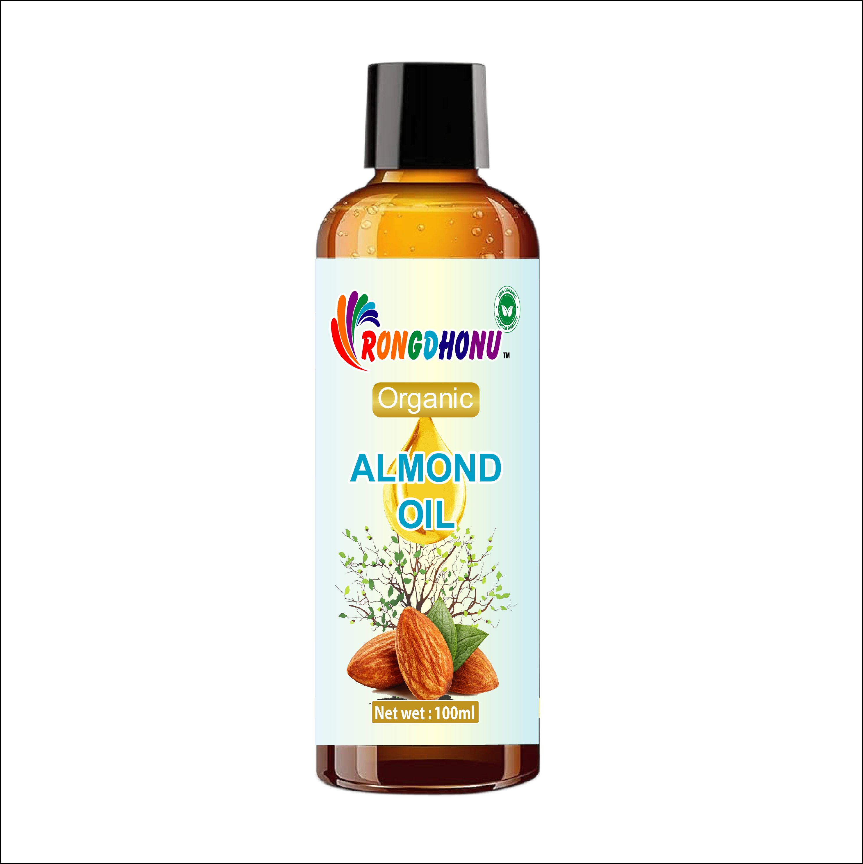 Almond (Kath Badam) Oil (কাঠ বাদাম তেল)