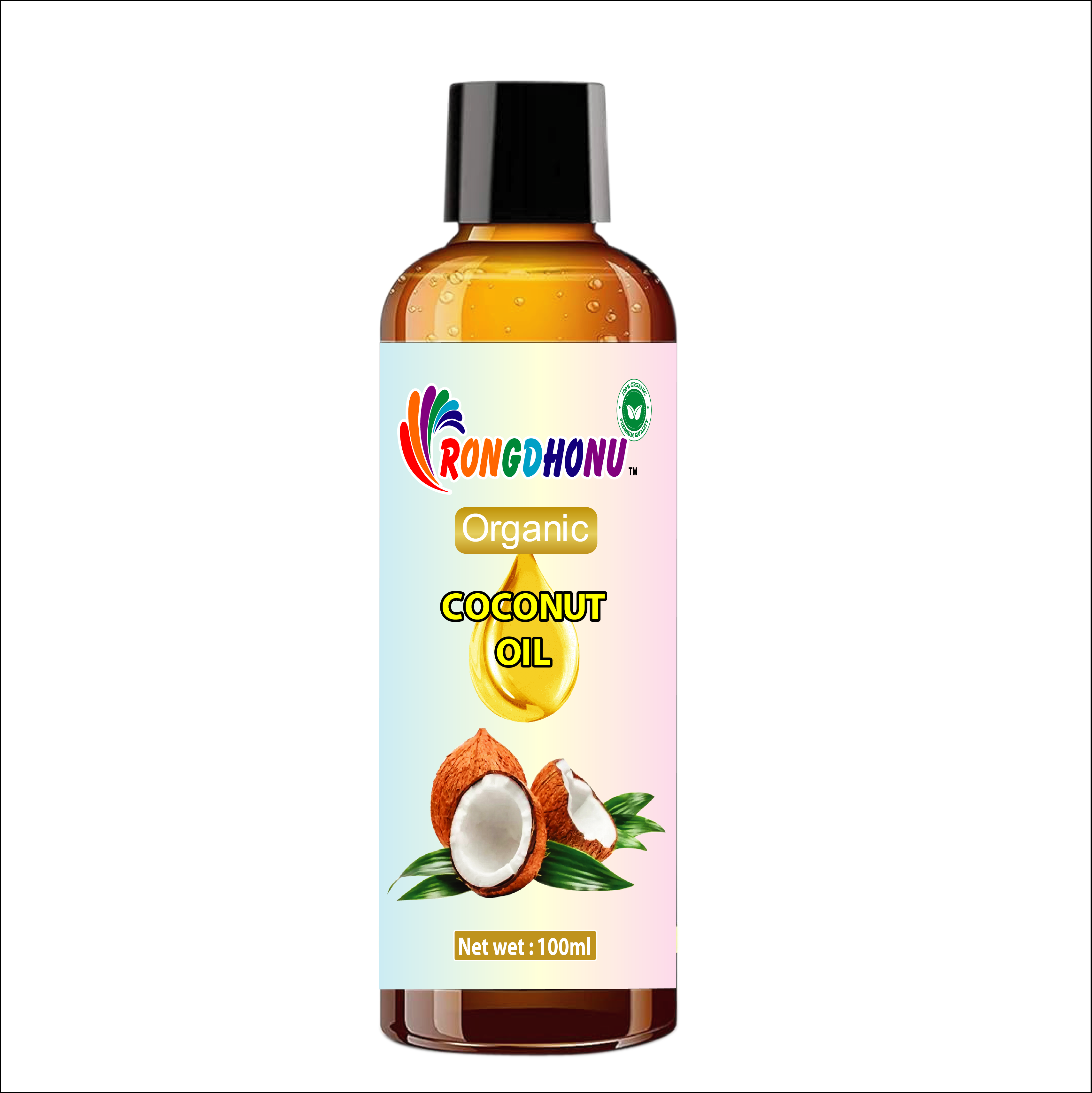 Premium Organic Coconut Oil (নারিকেল তেল)