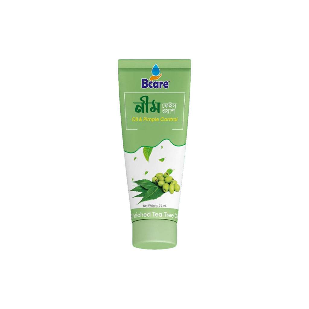 Bcare Neem Face Wash (বিকেয়ার নিম ফেস ওয়াশ)