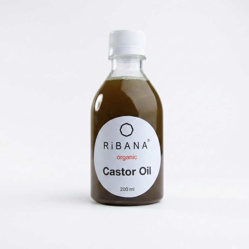 RiBANA Organic Castor Oil (অর্গানিক ক্যাস্টর অয়েল)